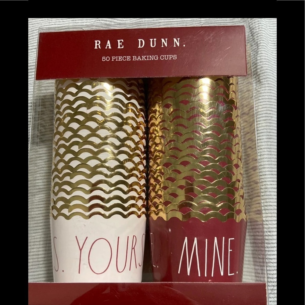 Rae Dunn 50 Piece Baking Cups Yours Mine